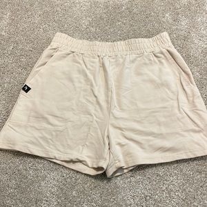 Cream Glyder Shorts size S